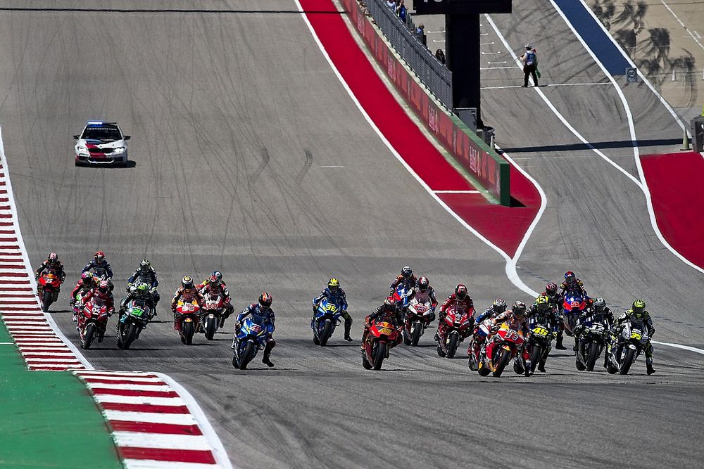 Salida, Marc Marquez, Repsol Honda Team lidera