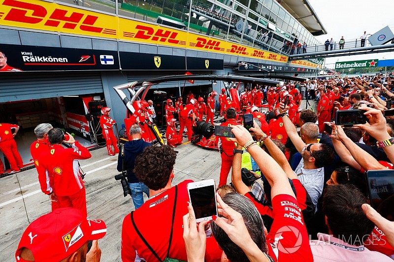 A Ferrari kerékcseréjénél nem volt gyorsabb az Olasz Nagydíjon