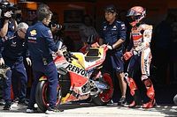Honda saca el tercer chasis Kalex de la caja para que M&aacute;rquez tenga dos motos iguales