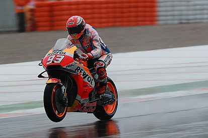 Marquez: "Se domenica dovesse piovere mi prenderò dei rischi per salire sul podio"