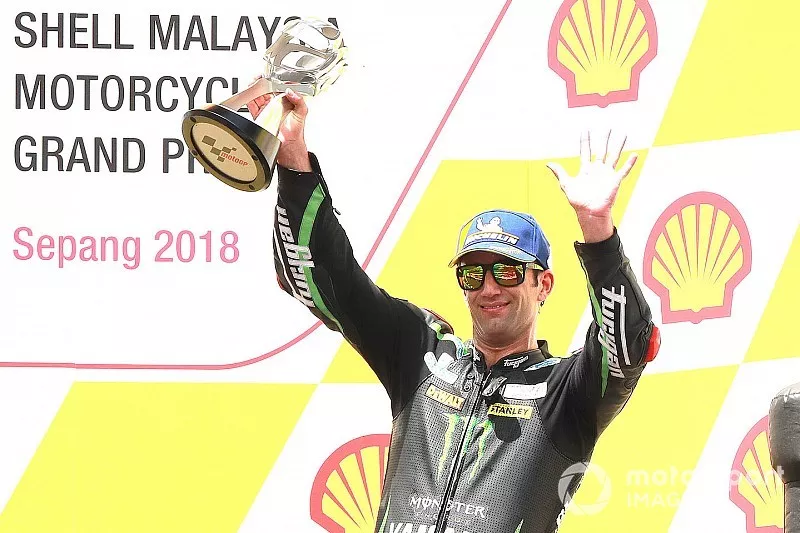 Podium : le troisi&egrave;me, Johann Zarco, Monster Yamaha Tech 3
