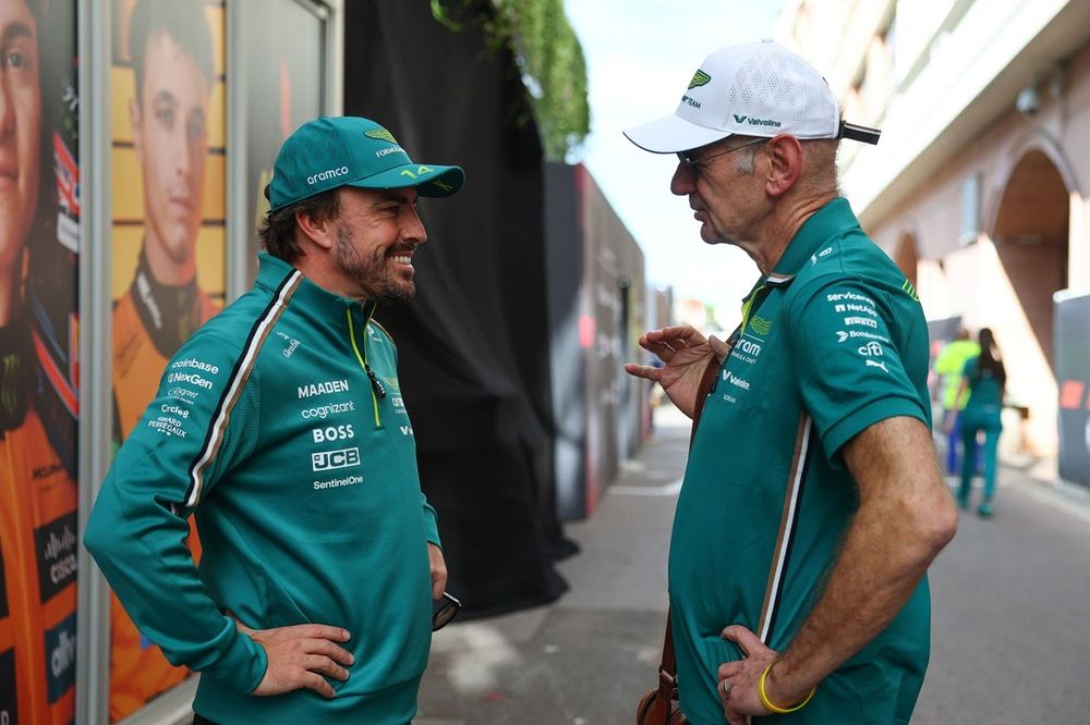 Fernando Alonso, Aston Martin Racing, Adrian Newey, Director T&eacute;cnico de Alpine