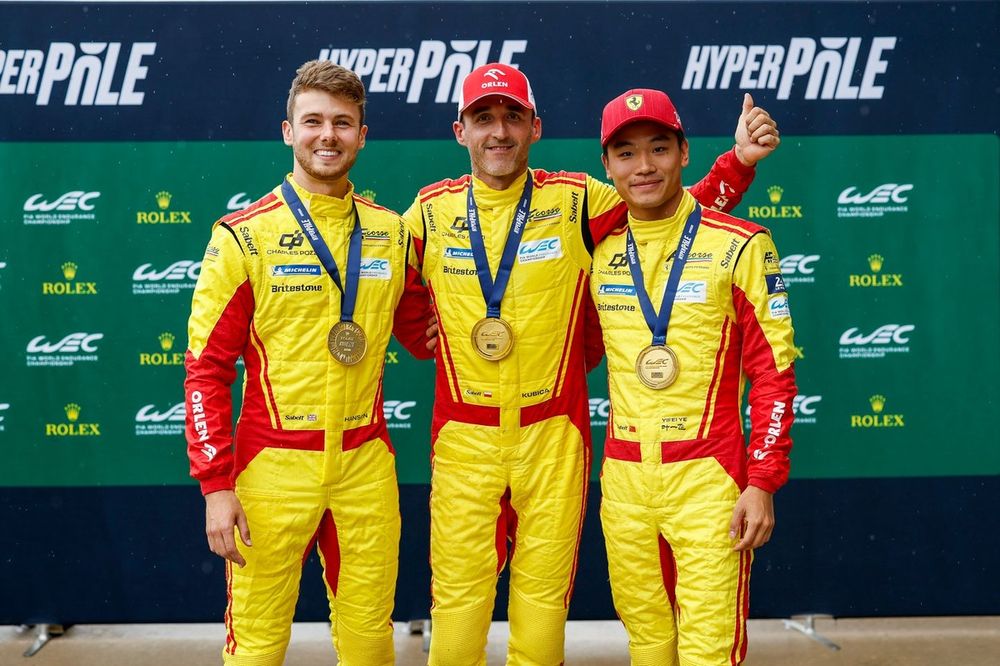 #83 AF Corse Ferrari 499P: Robert Kubica, Yifei Ye, Philip Hanson