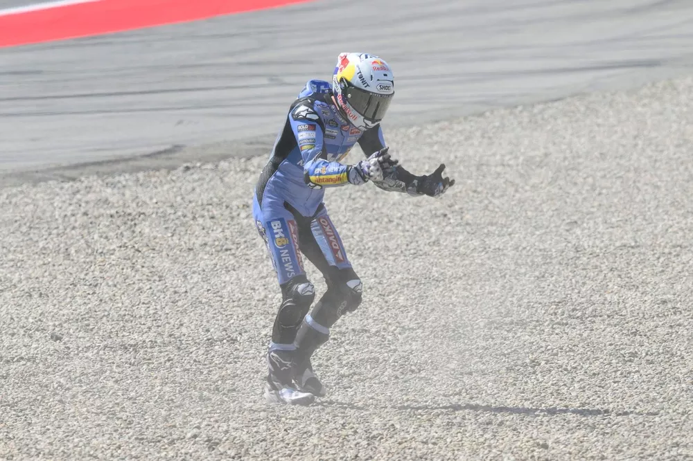 Alex Marquez, Gresini Racing crash