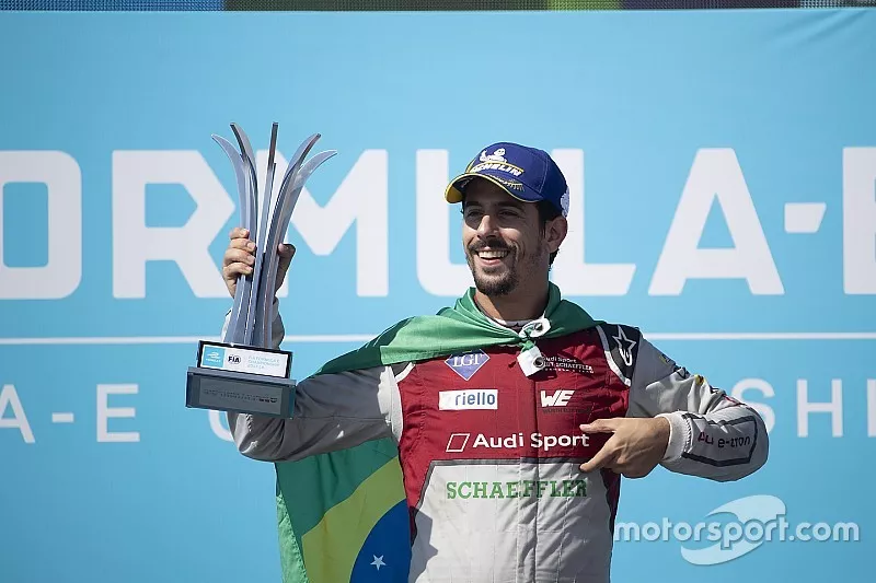 Il 2&deg; classificato Lucas di Grassi, Audi Sport ABT Schaeffler