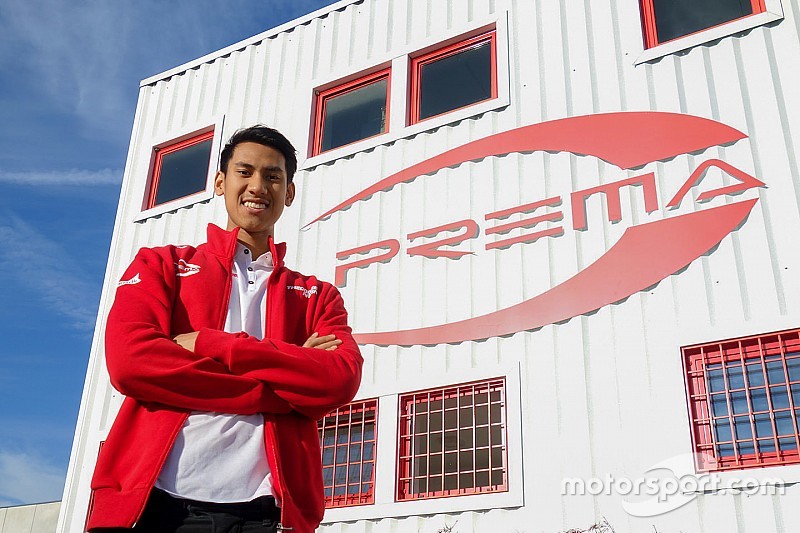 Gelael ficha por el todopoderoso equipo Prema para la temporada 2018 de F2