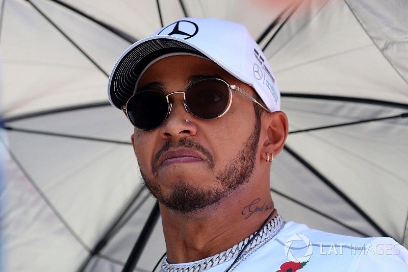 Lewis Hamilton, Mercedes AMG F1 on the drivers parade