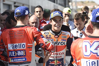 El semáforo del Gran Premio de Aragón de MotoGP
