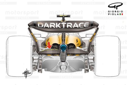 El curioso aler&oacute;n trasero con el que McLaren busca igualar a Red Bull