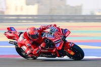 Márquez tampoco afloja en el warm up de Losail