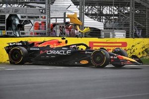 Liam Lawson retires from soaking Australian Grand Prix after disappointing weekend