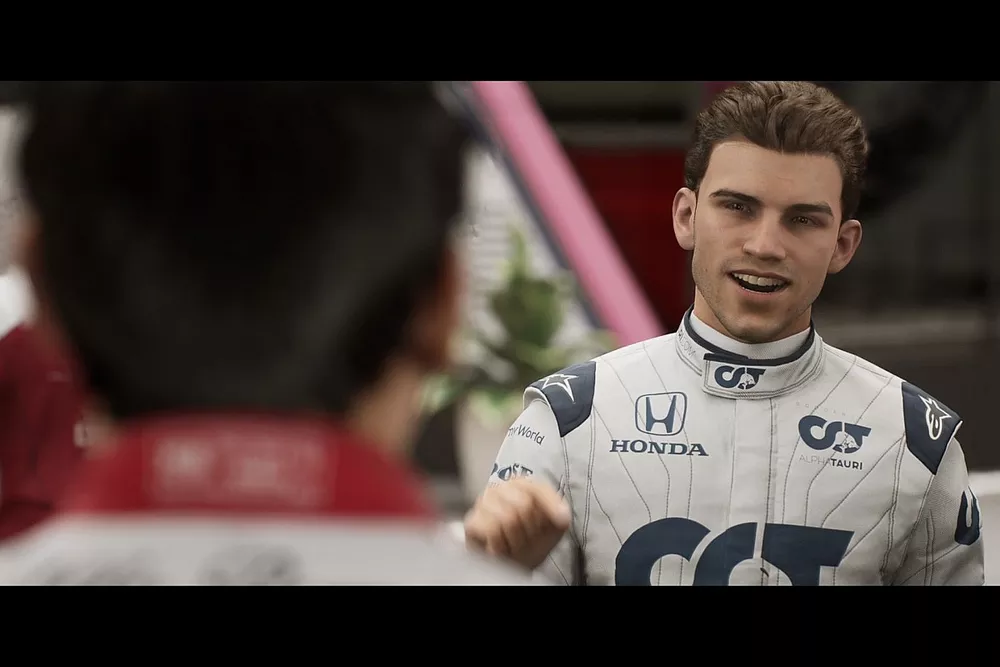 Capture d'écran de F1 2021