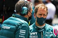 Vettel est&aacute; "disfrutando" estar con Aston a pesar de los resultados