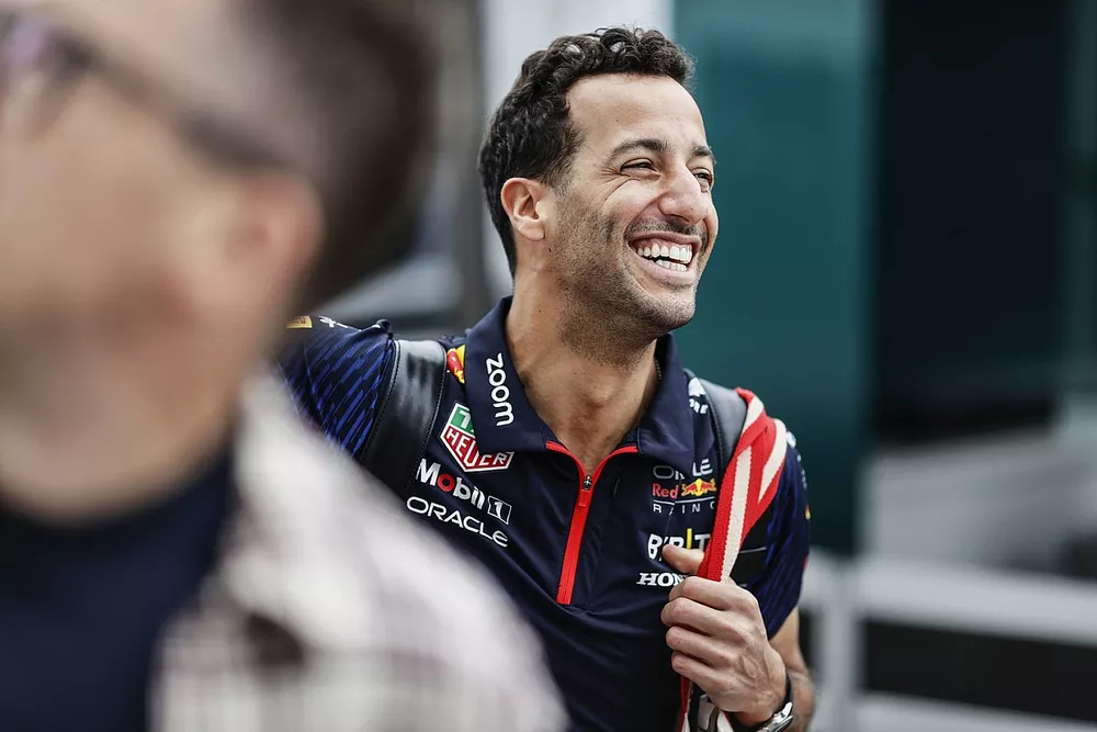 Daniel Ricciardo, troisi&egrave;me pilote, Red Bull Racing