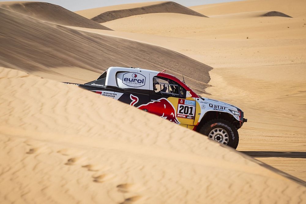 #201 Toyota Gazoo Racing Toyota: Nasser Al-Attiya, Matthieu Baumel