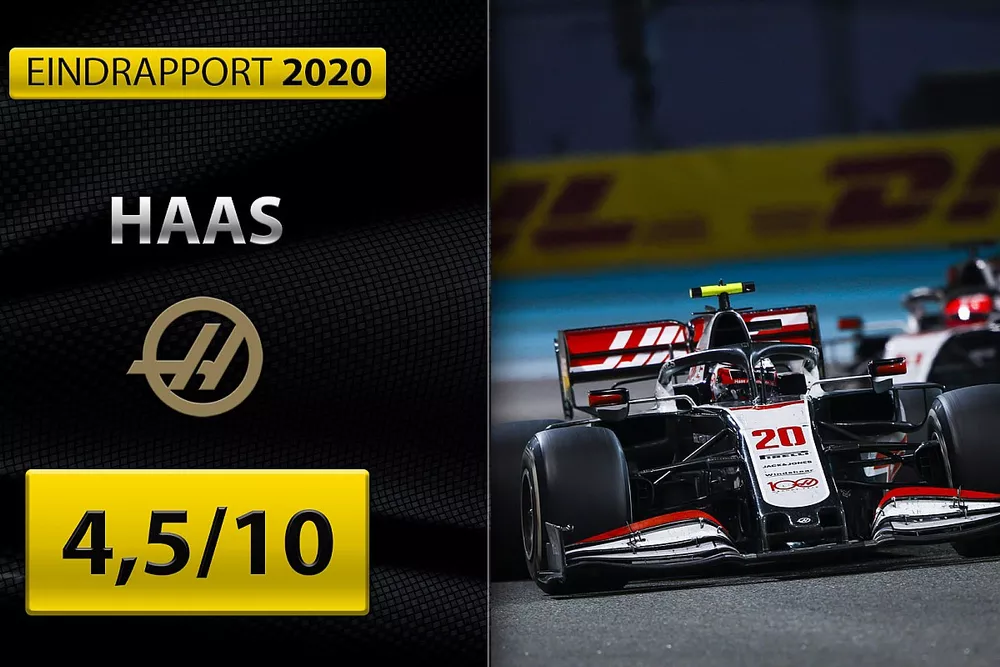 Eindrapport Formule 1 2020: Haas