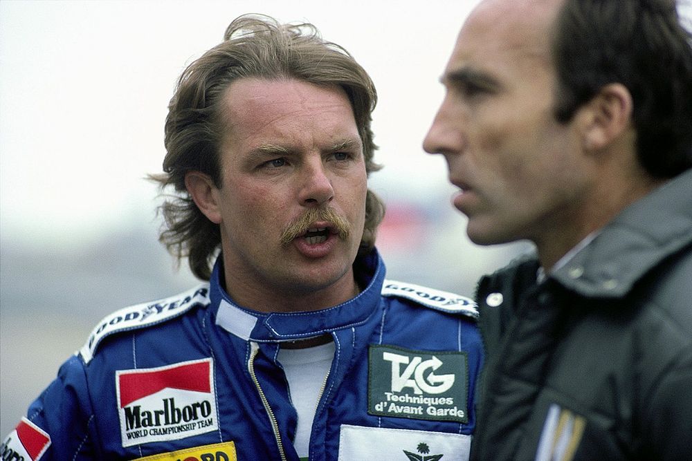 Keke Rosberg and Frank Williams