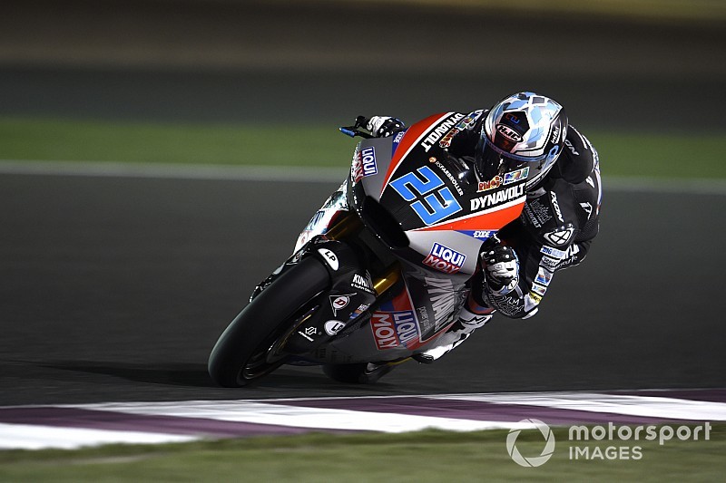 Qatar Moto2: Schrotter opens Triumph era with pole