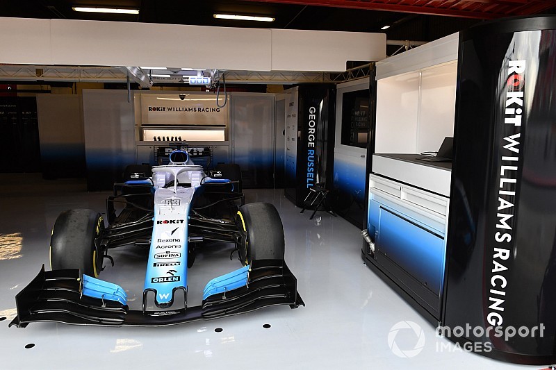 Williams' car to arrive in Barcelona on Wednesday morning