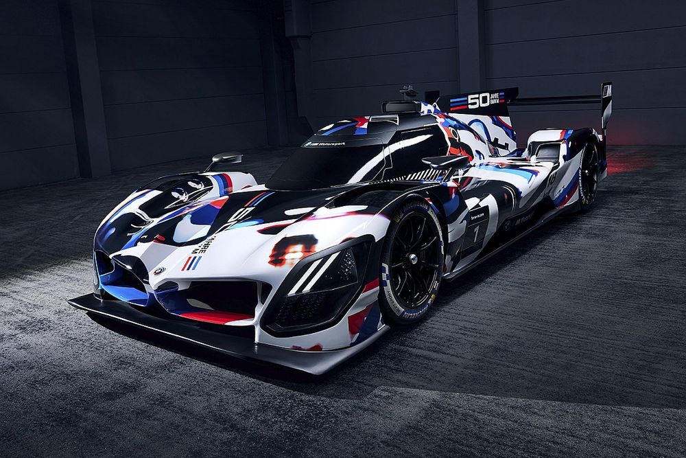 BMW、2023年デビューのLMDh車両『M Hybrid V8』を発表！ キドニー