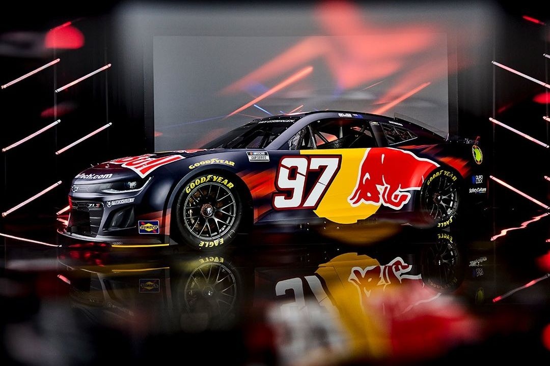 First look at Shane van Gisbergen's No. 97 Red Bull livery for 2026 NASCAR season