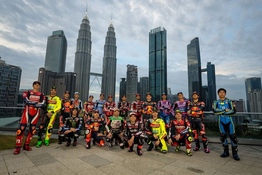 MotoGP riders group photo&nbsp; 