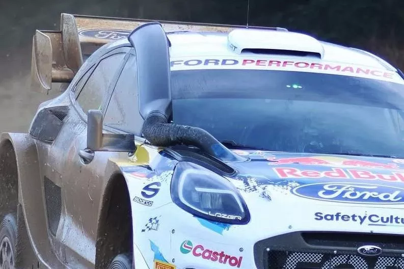 Test de M-Sport Ford World Rally Team Ford Puma Rally1