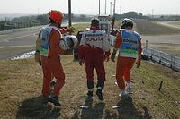 JFC F1 ヘルメット アラン・マクニッシュ 2002 トヨタ 1/12 たった3レース、されど鈴鹿サーキットに魅せられた男アラン