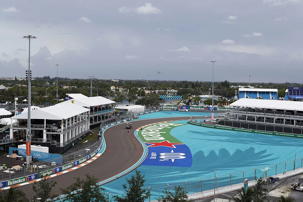A view of the circuit