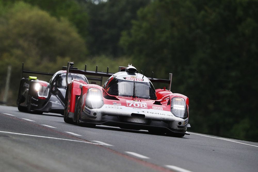 #708 Glickenhaus Racing Glikenhaus 007 LMH Hypercar of Olivier Pla, Romain Dumas, Felipe Derani 