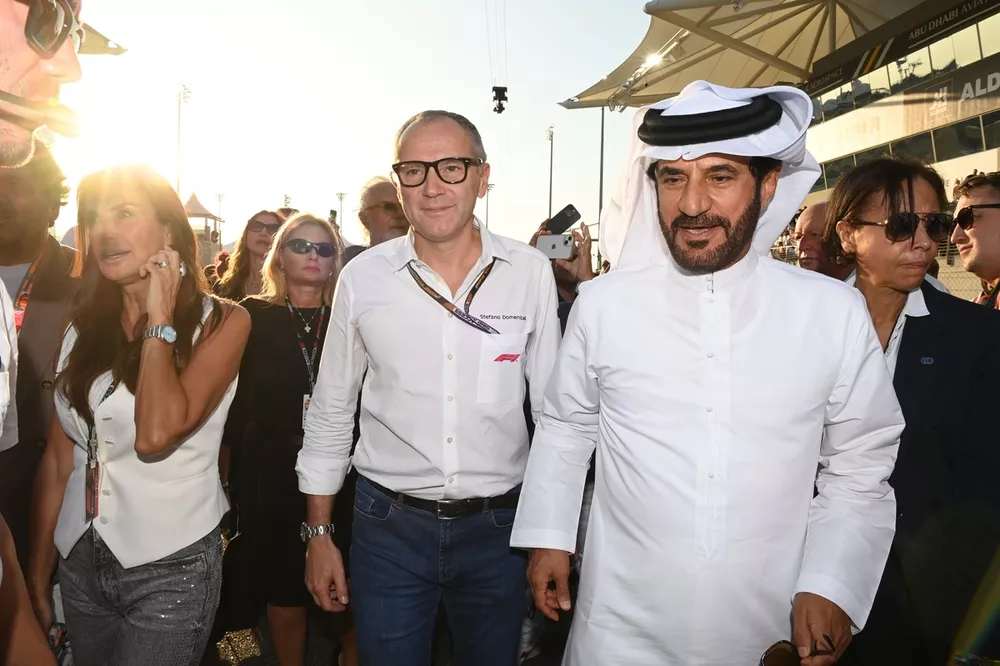 Stefano Domenicali, CEO della Formula 1, Mohammed Ben Sulayem, Presidente della FIA