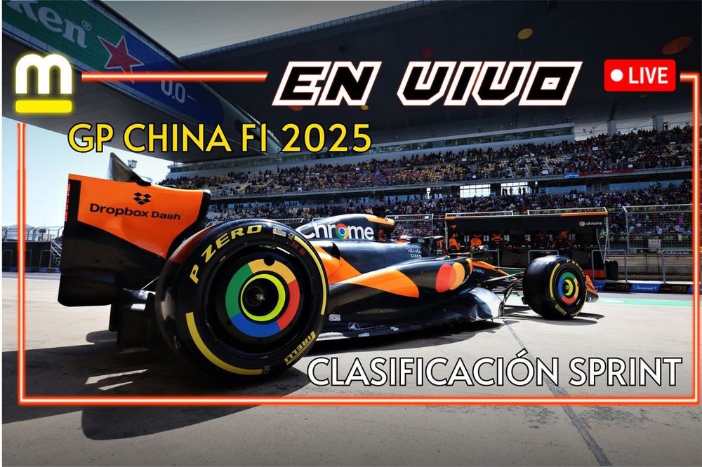 EN VIVO Clasificación Sprint GP China F1 2025