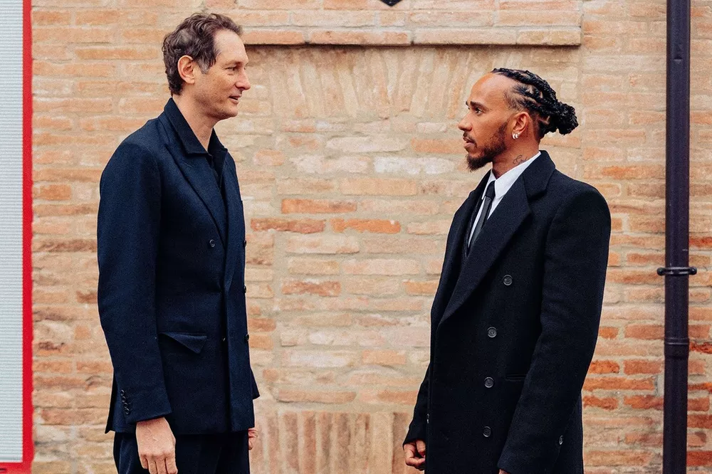 John Elkann, Lewis Hamilton, Ferrari