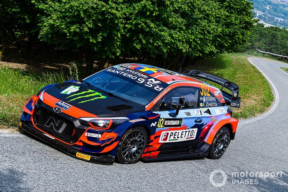 Oliver Solberg, Aaron Johnston, Hyundai i20 Coupe WRC