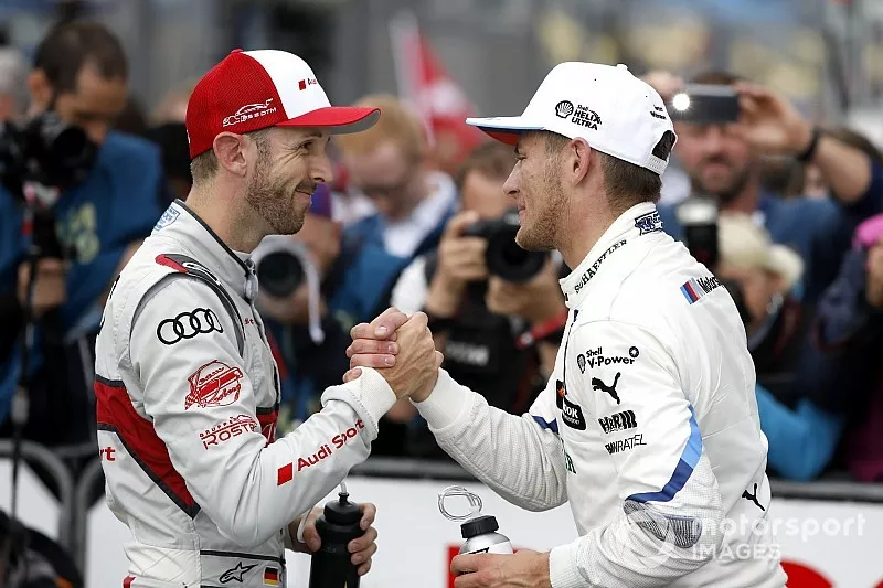 Ren&eacute; Rast, Audi Sport Team Rosberg and Marco Wittmann, BMW Team RMG