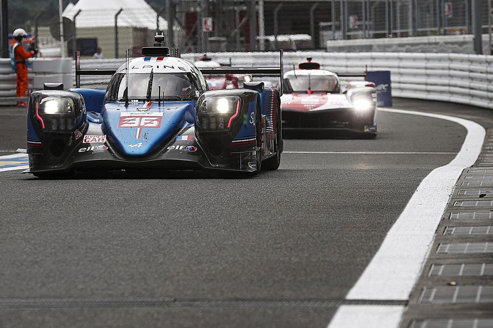 #36 Alpine Elf Team Alpine A480 - Gibson of Andre Negrao, Nicolas Lapierre, Matthieu Vaxiviere