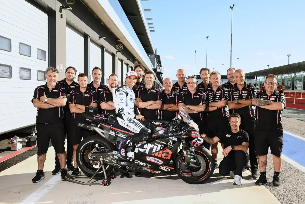 Jorge Mart&iacute;n, Aprilia Racing 

