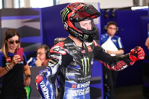 Quartararo está apto para seguir en Assen pese a su fractura