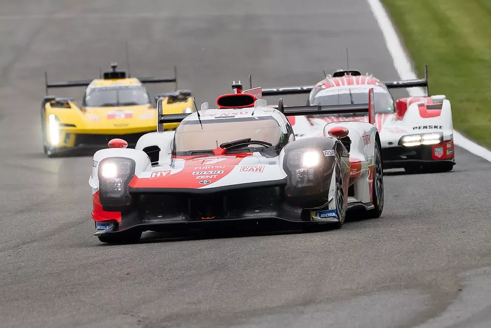 #7 Toyota Gazoo Racing Toyota GR010 - Hybrid: Mike Conway, Kamui Kobayashi, Jose Maria Lopez