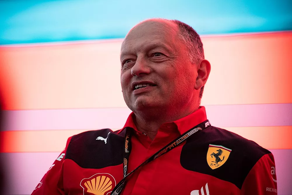 Frederic Vasseur, Team Principal e Direttore Generale, Scuderia Ferrari