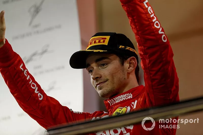 Charles Leclerc, Ferrari, tercero