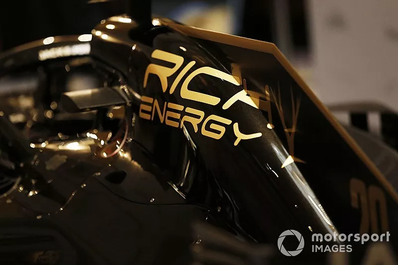 Des logos Rich Energy sur la nouvelle livr&eacute;e Haas