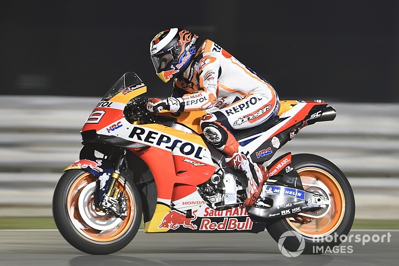 Lorenzo a Honda beállításaiig még nem jutott, de így is elégedett