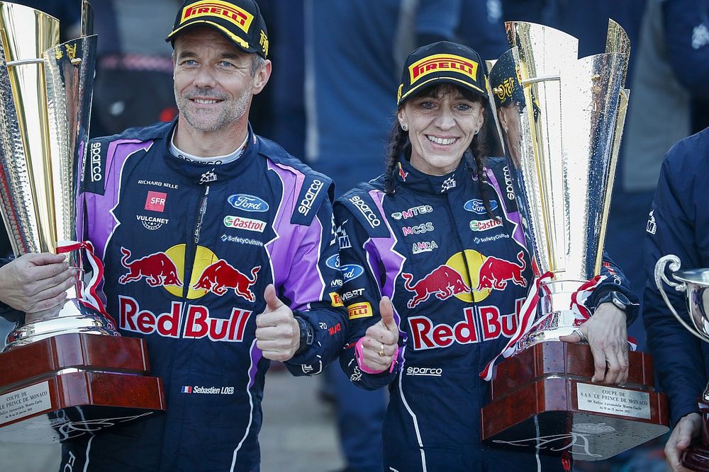 Sébastien Loeb, Isabelle Galmiche, M-Sport Ford World Rally Team Ford Puma Rally1