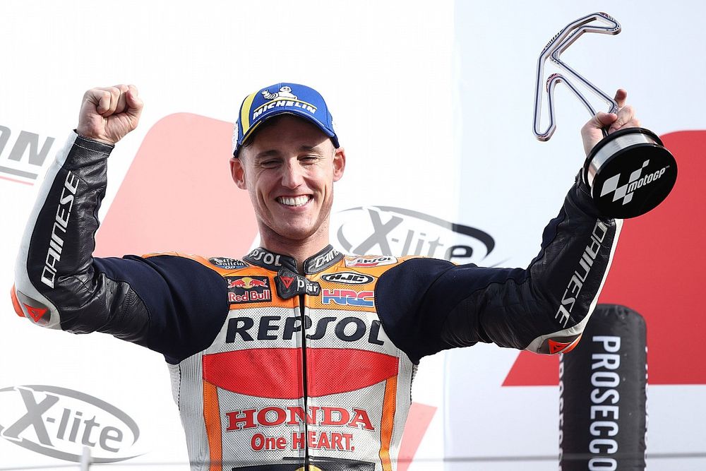 Podio: segundo lugar Pol Espargaró, Repsol Honda Team