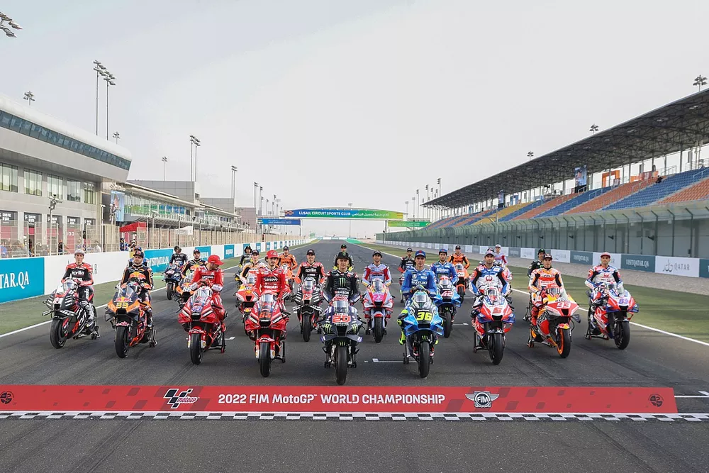La parrilla de MotoGP para 2022