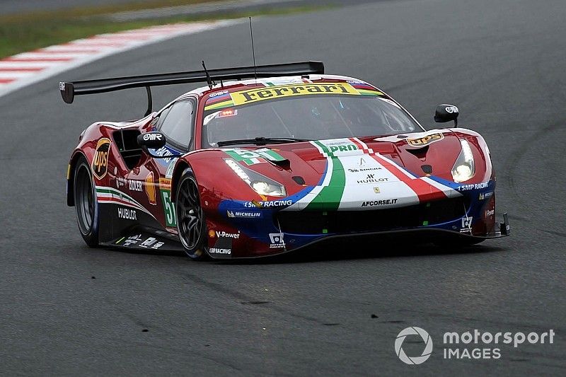 #51 AF Corse Ferrari 488 GTE EVO: Alessandro Pier Guidi, James Calado 