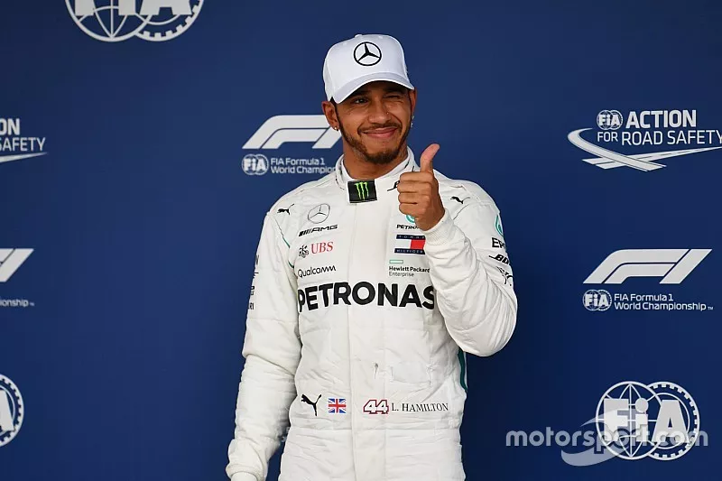 Pole galibi Lewis Hamilton, Mercedes AMG F1 