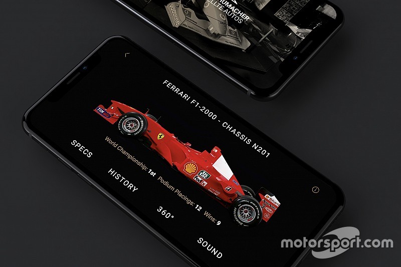 Une application inédite dédiée à Michael Schumacher