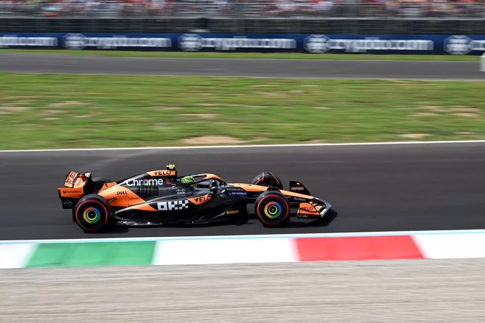 Lando Norris, McLaren MCL38